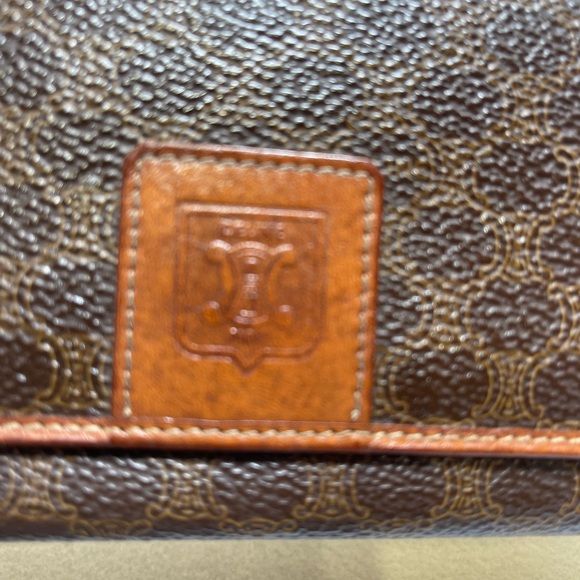 Celine Triomphe Long Wallet, Vintage. - Picture 2 of 15